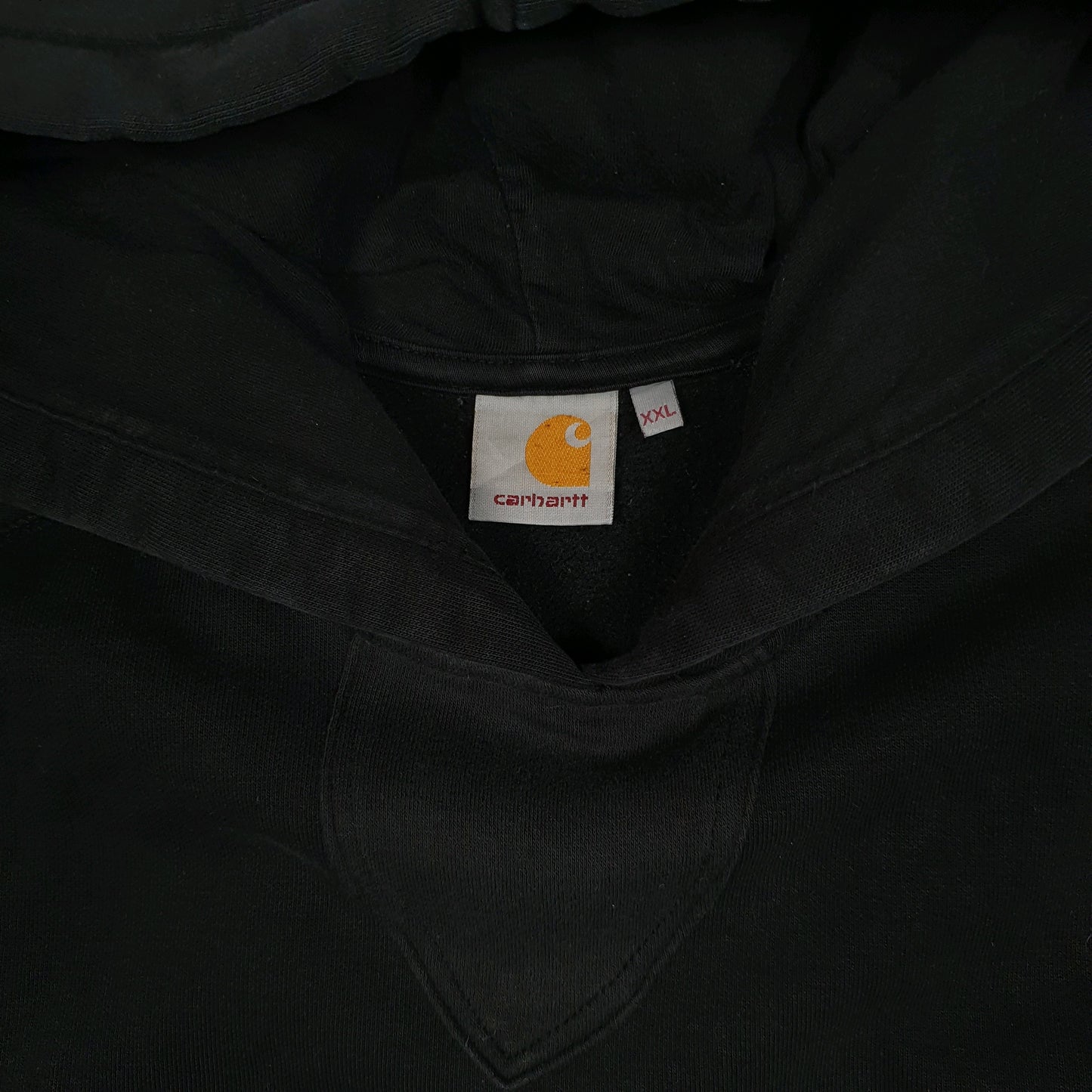 Mens Black Carhartt Chase Hooded Hoodie Jumper