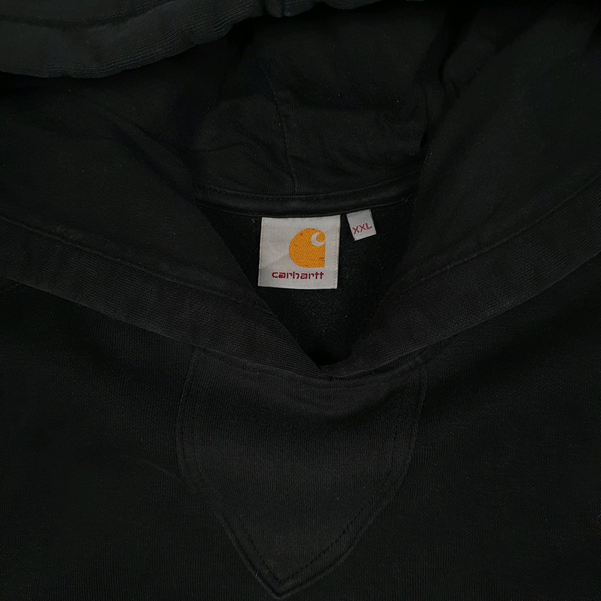 Mens Black Carhartt Chase Hooded Hoodie Jumper