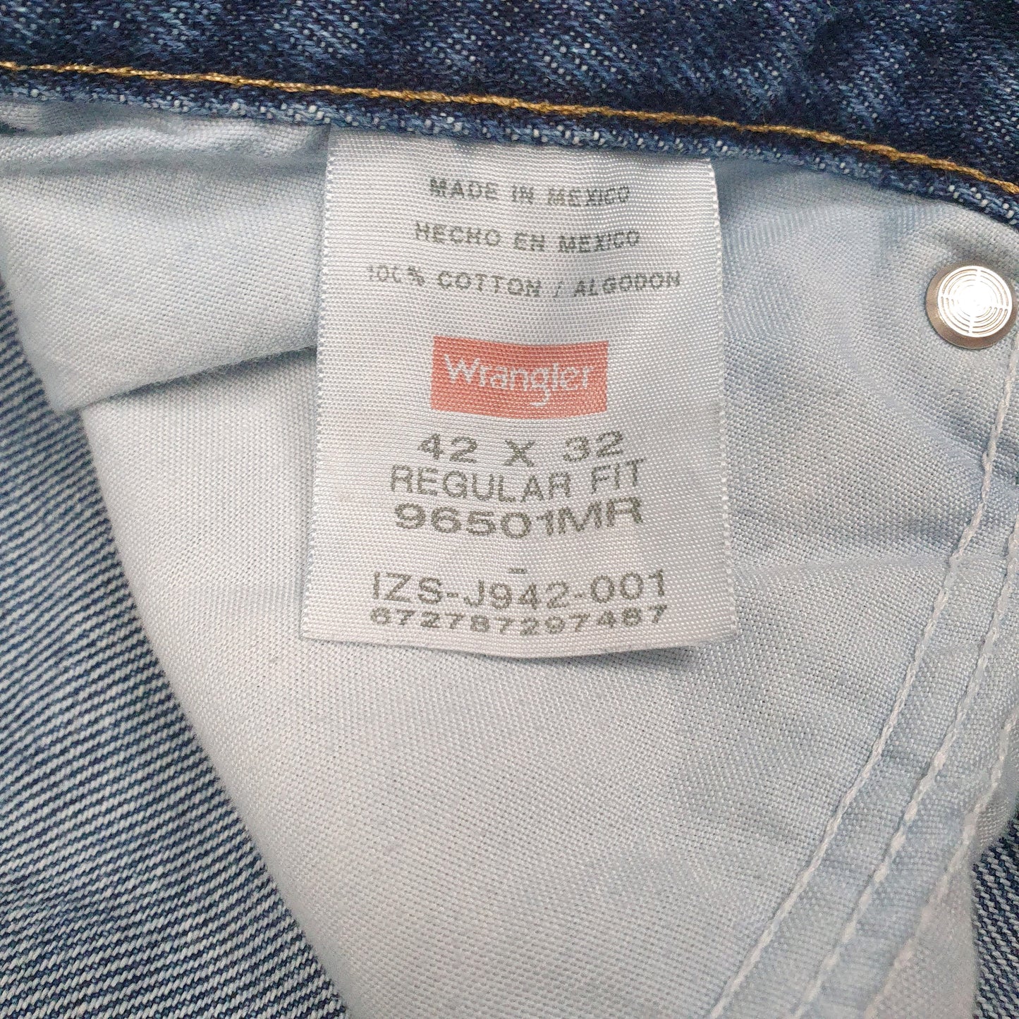 Mens Blue Wrangler   Jeans