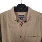 Mens Brown Woolrich Thick Chamois  Shirt