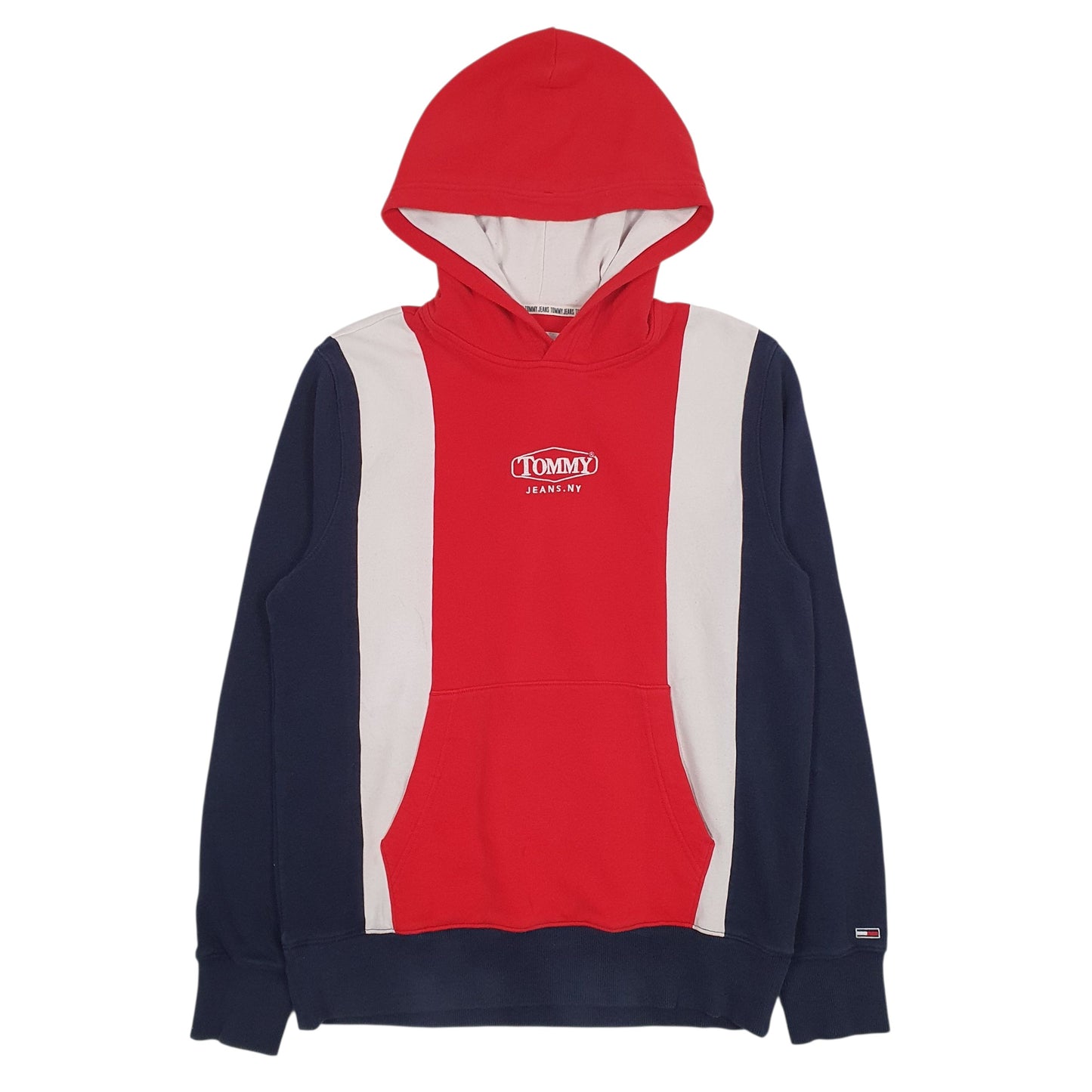Mens Red Tommy Hilfiger  Hoodie Jumper