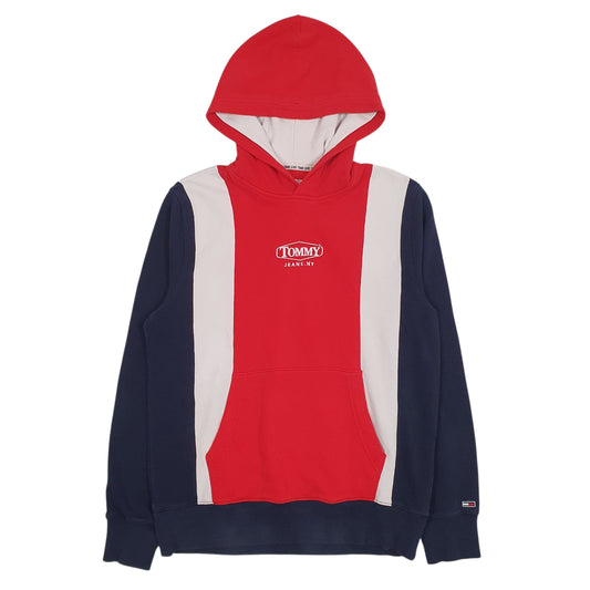Mens Red Tommy Hilfiger  Hoodie Jumper