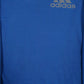 Mens Blue Adidas Climalite Crewneck Jumper
