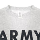 Mens Grey Army  Crewneck Jumper