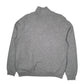 Mens Grey Lacoste  Quarter Zip Jumper