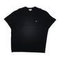 Mens Black Lacoste  Short Sleeve T Shirt