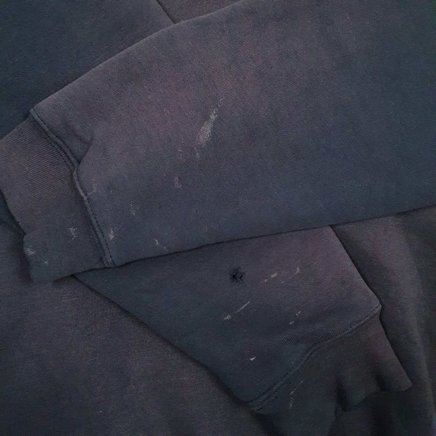 Mens Navy Carhartt Padded Full Zip Jumper