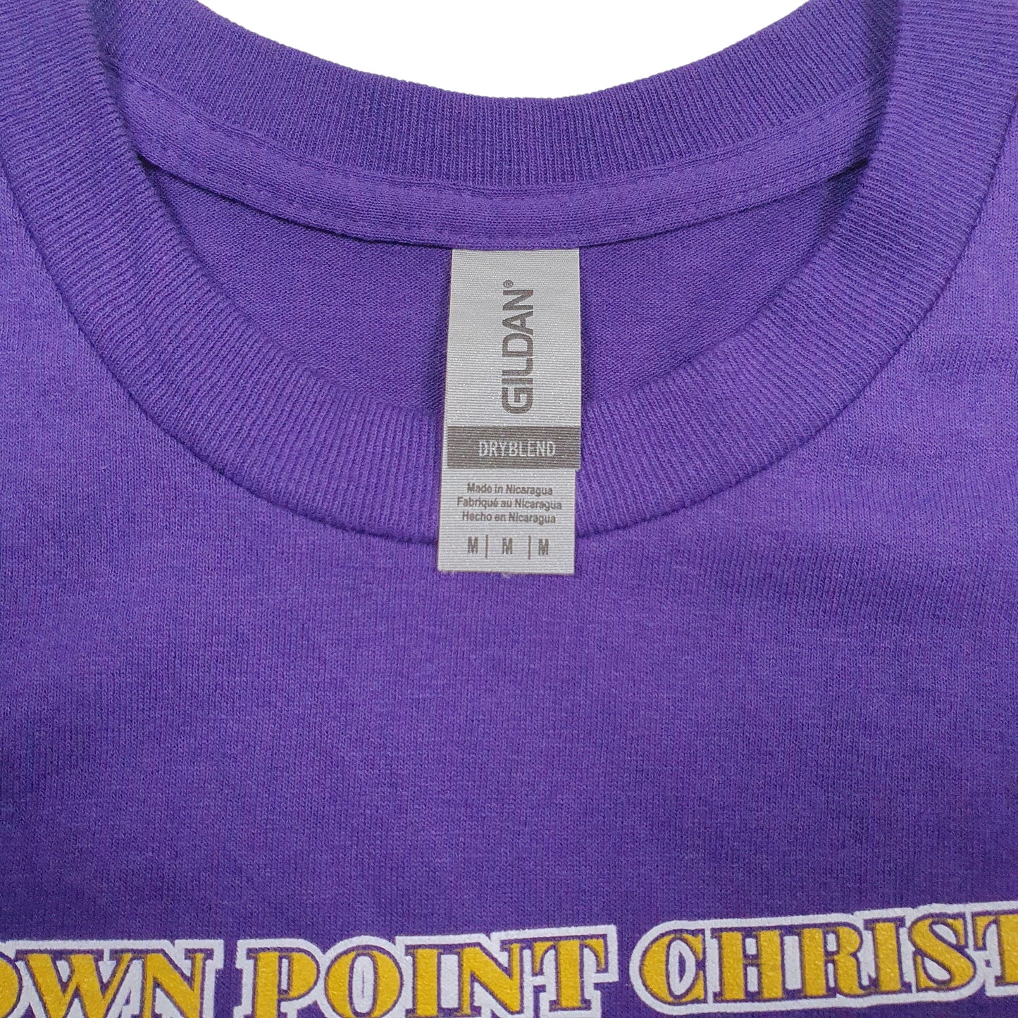 Mens Purple Gildan Crusaders  T Shirt