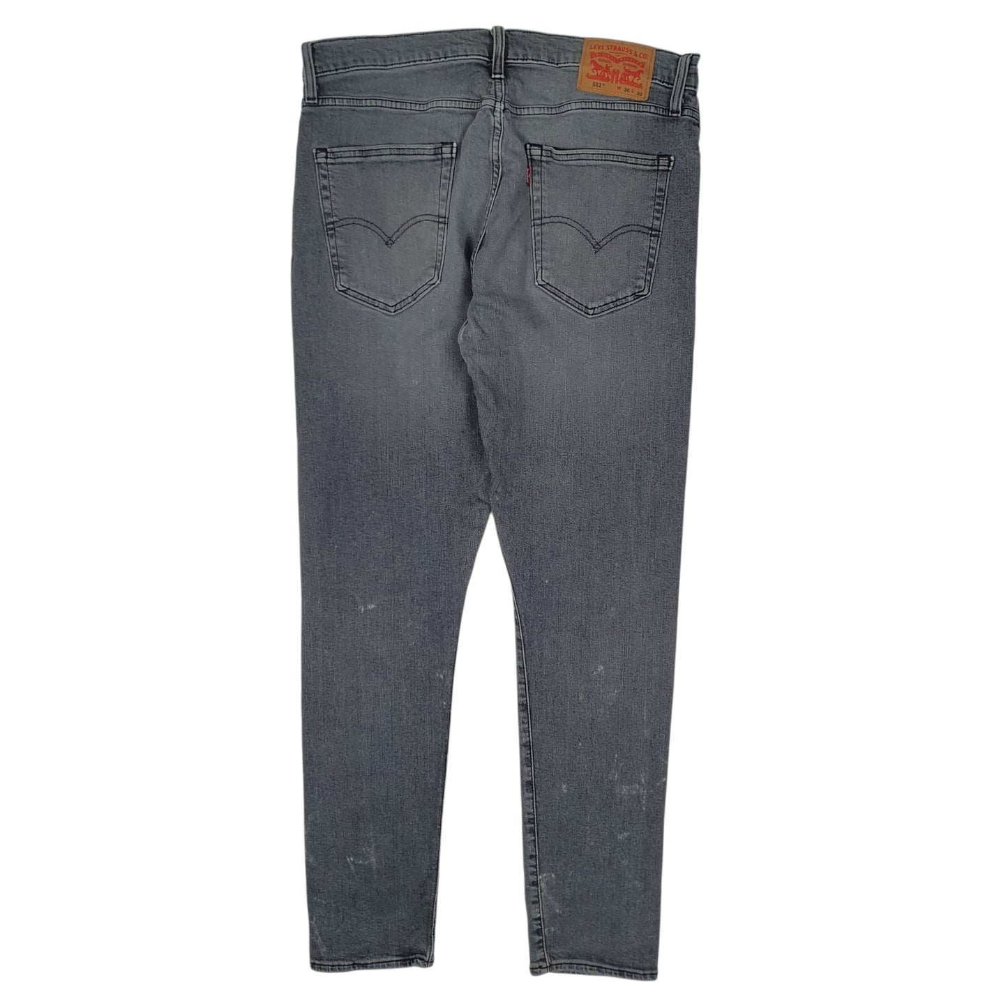 Mens Grey Levis Stretch  Jeans