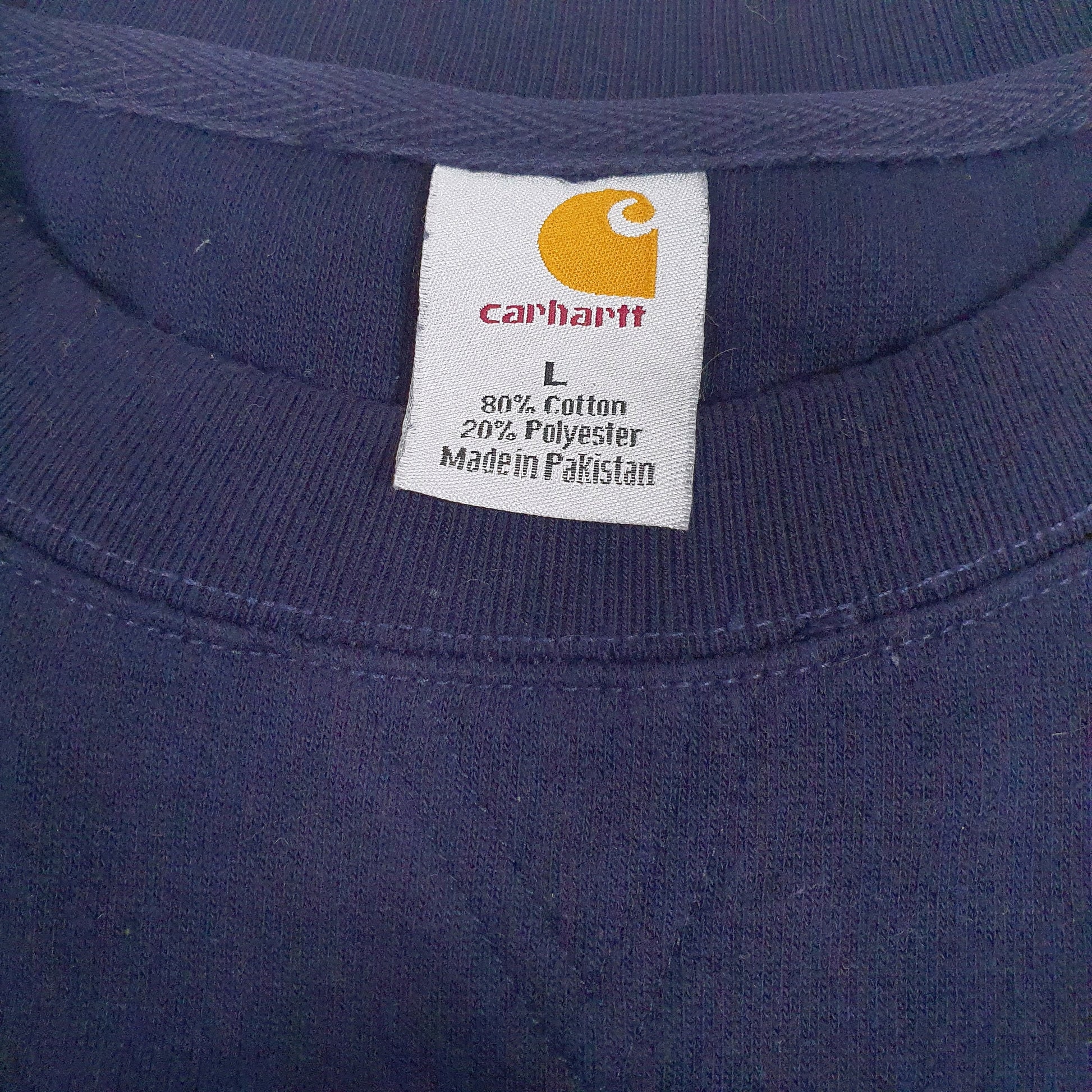 Mens Navy Carhartt  Crewneck Jumper