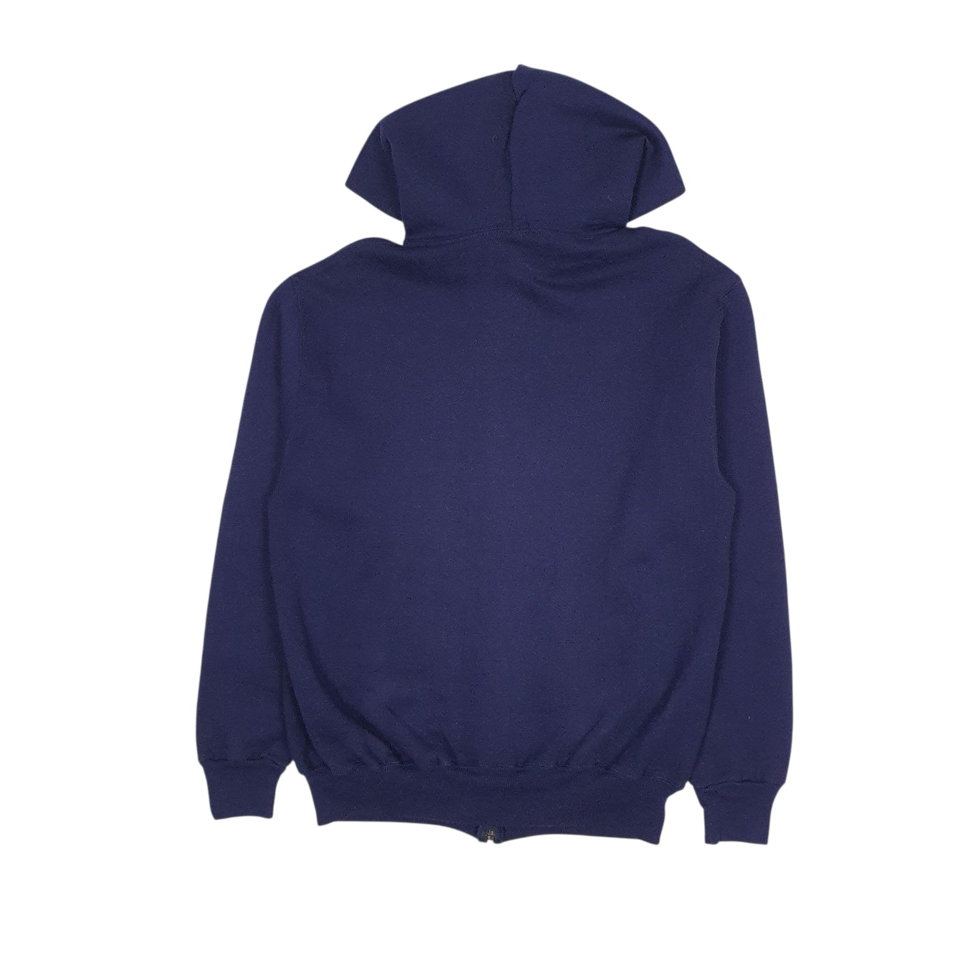 Mens Navy Russell Athletic Vintage 90s Made In USA Michigan University Hoodie Full Zip Jumper