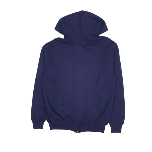 Mens Navy Russell Athletic Vintage 90s Made In USA Michigan University Hoodie Full Zip Jumper