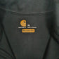 Mens Black Carhartt Lightweight Quarter Zip Jumper