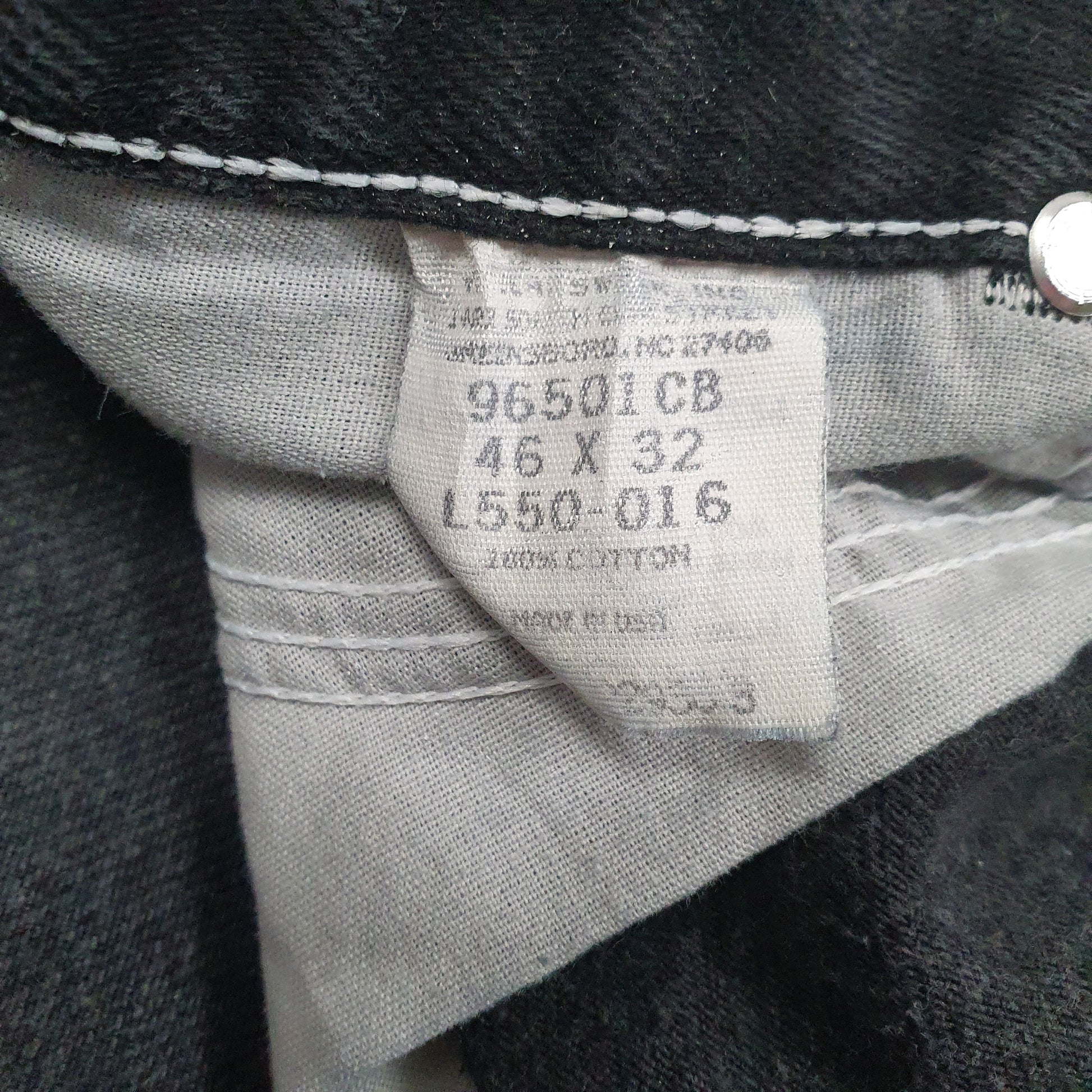 Mens Black Wrangler Vintage 90s Made In USA  Jeans