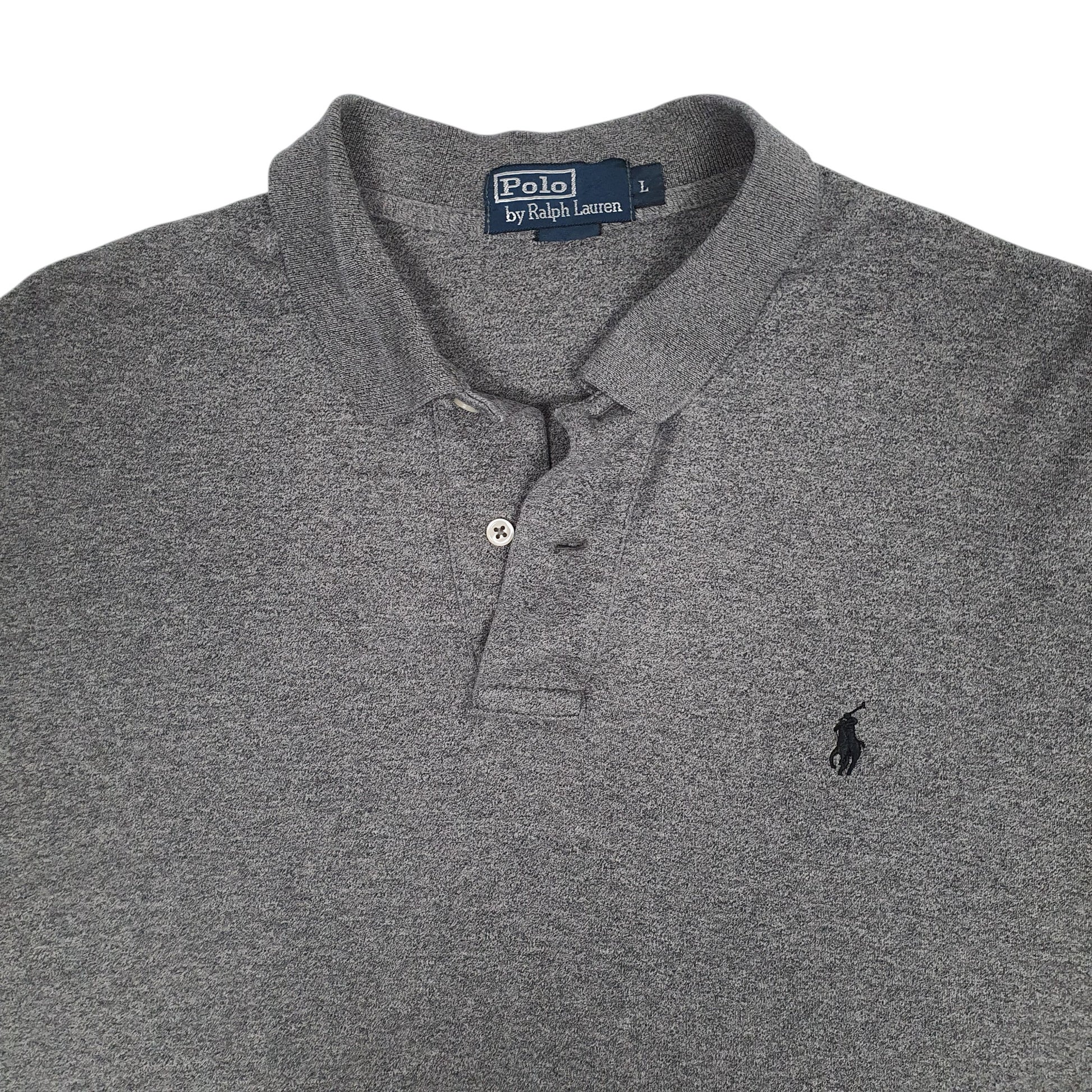 Mens Grey Polo Ralph Lauren   Polo Shirt