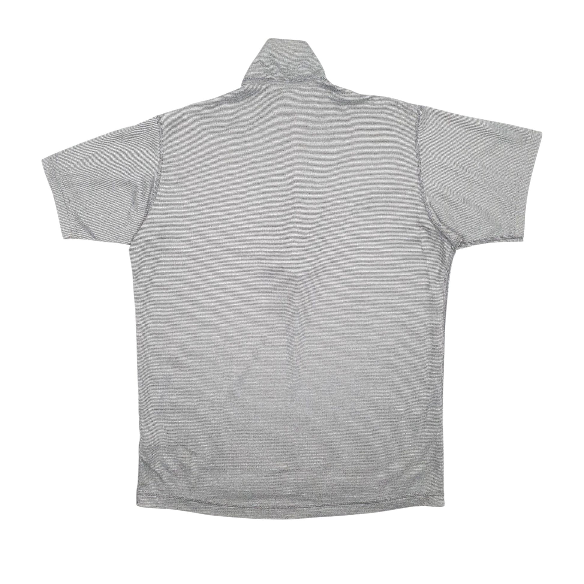 Mens Grey Patagonia Capilene Quarter Zip Jumper