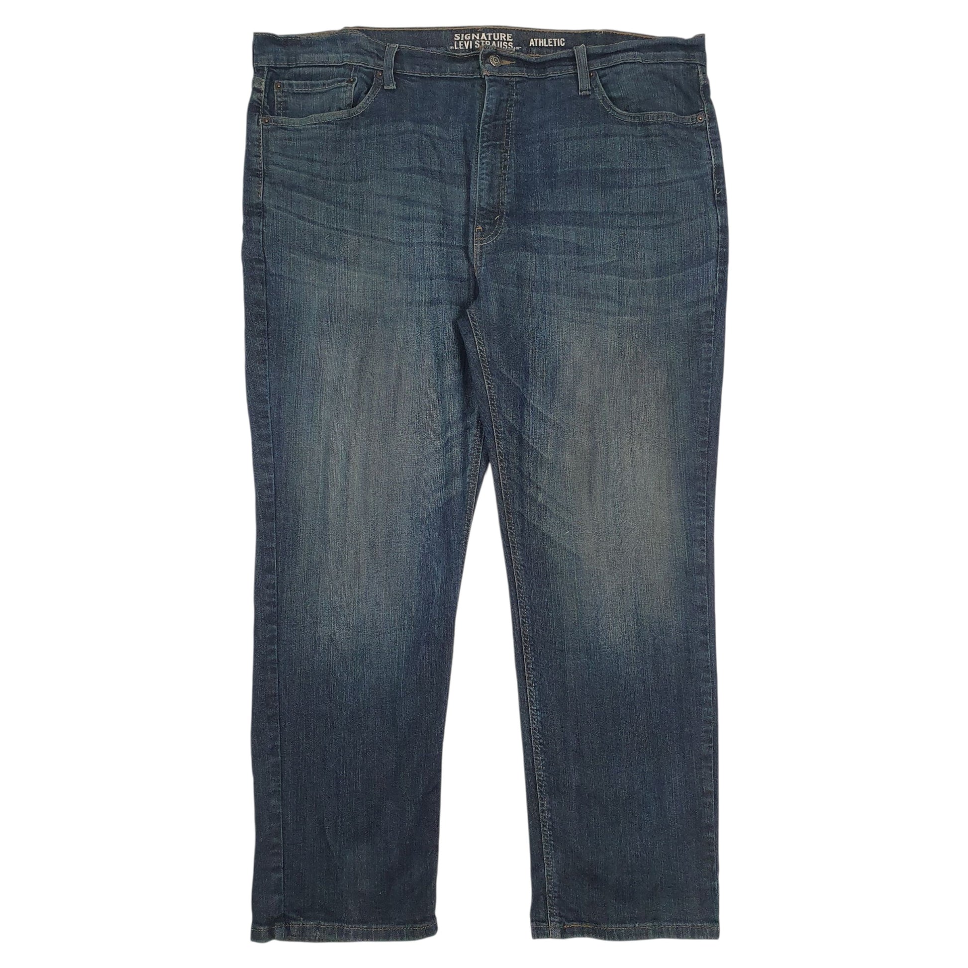 Mens Black Levis Athletic Signature JeansW42 L32