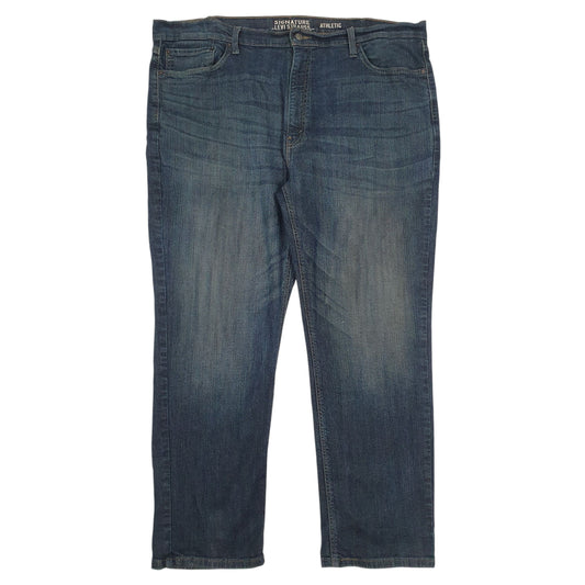 Mens Black Levis Athletic Signature JeansW42 L32