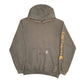 Mens Khaki Carhartt  Hoodie Jumper