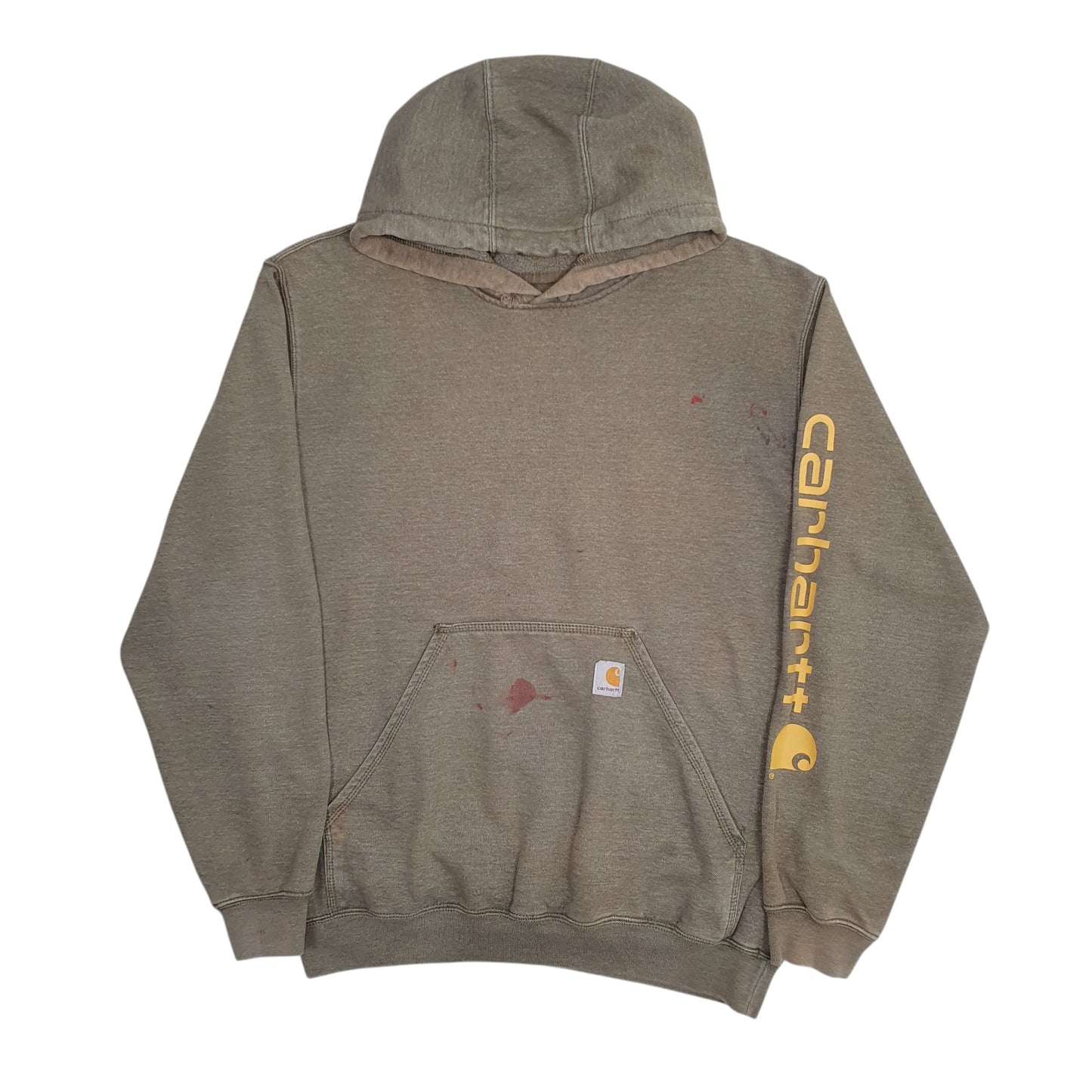 Mens Khaki Carhartt  Hoodie Jumper