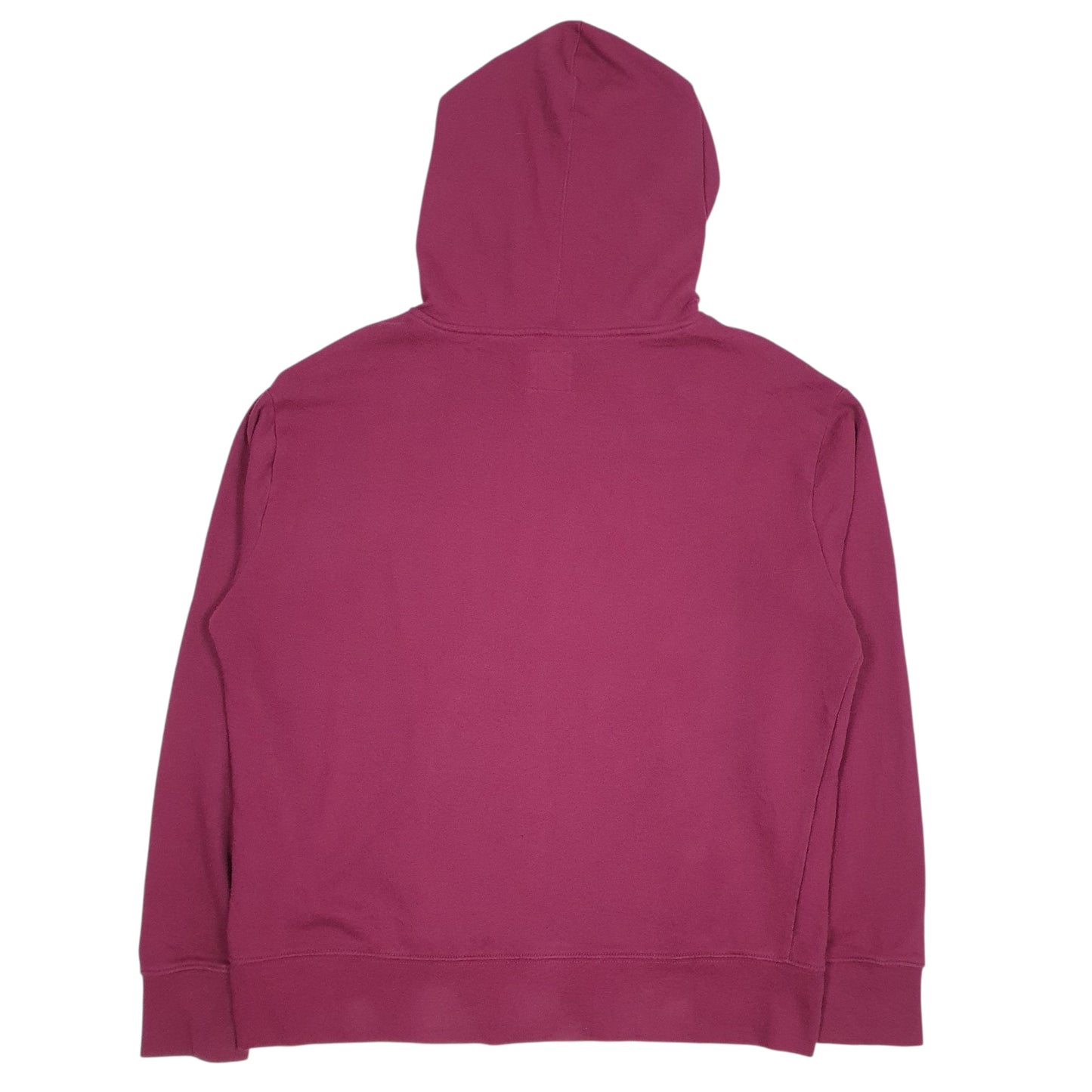 Womens Burgundy Champion Spellout Hoodie Jumper