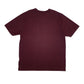 Mens Burgundy Carhartt Henley  T Shirt
