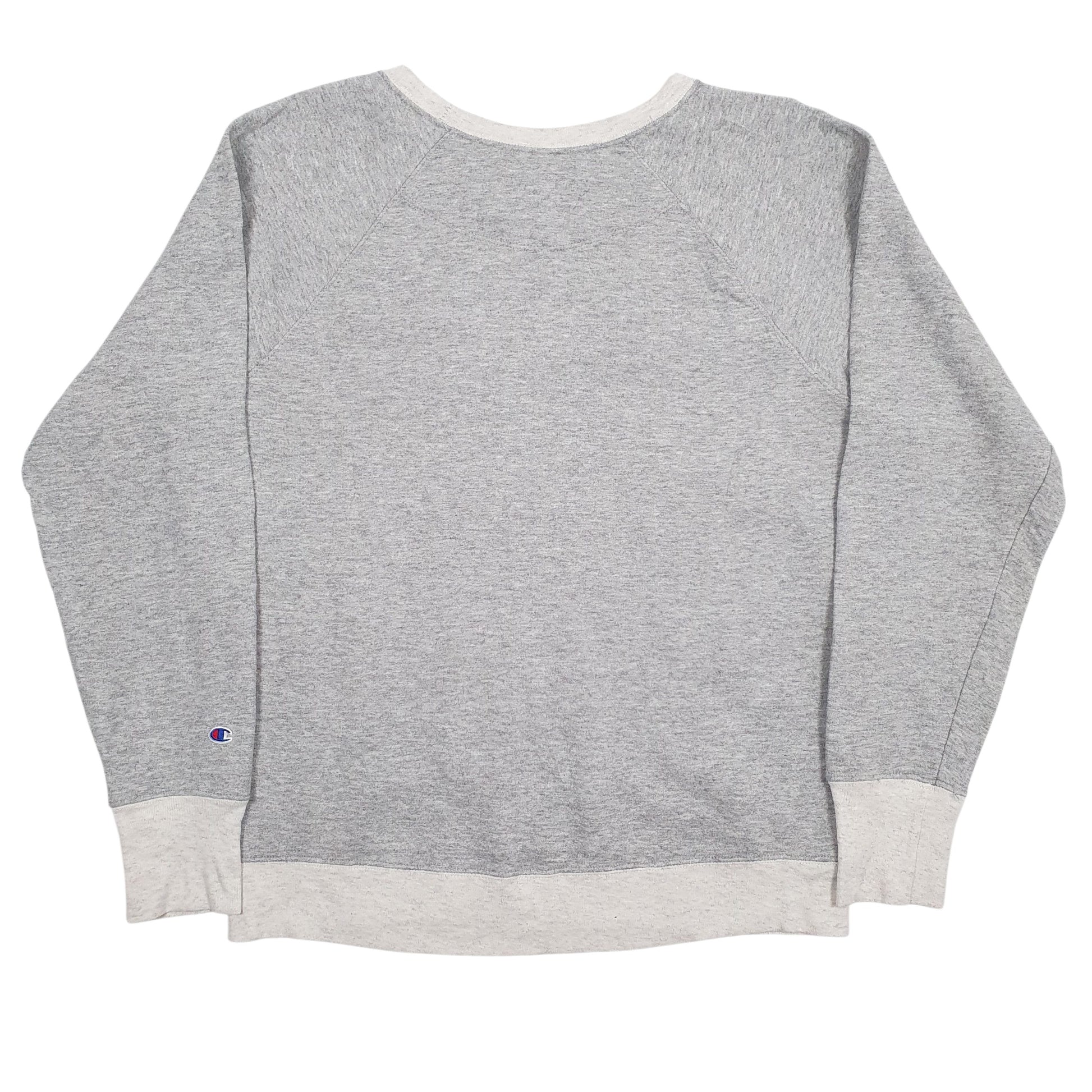 Mens Grey Champion  Crewneck Jumper