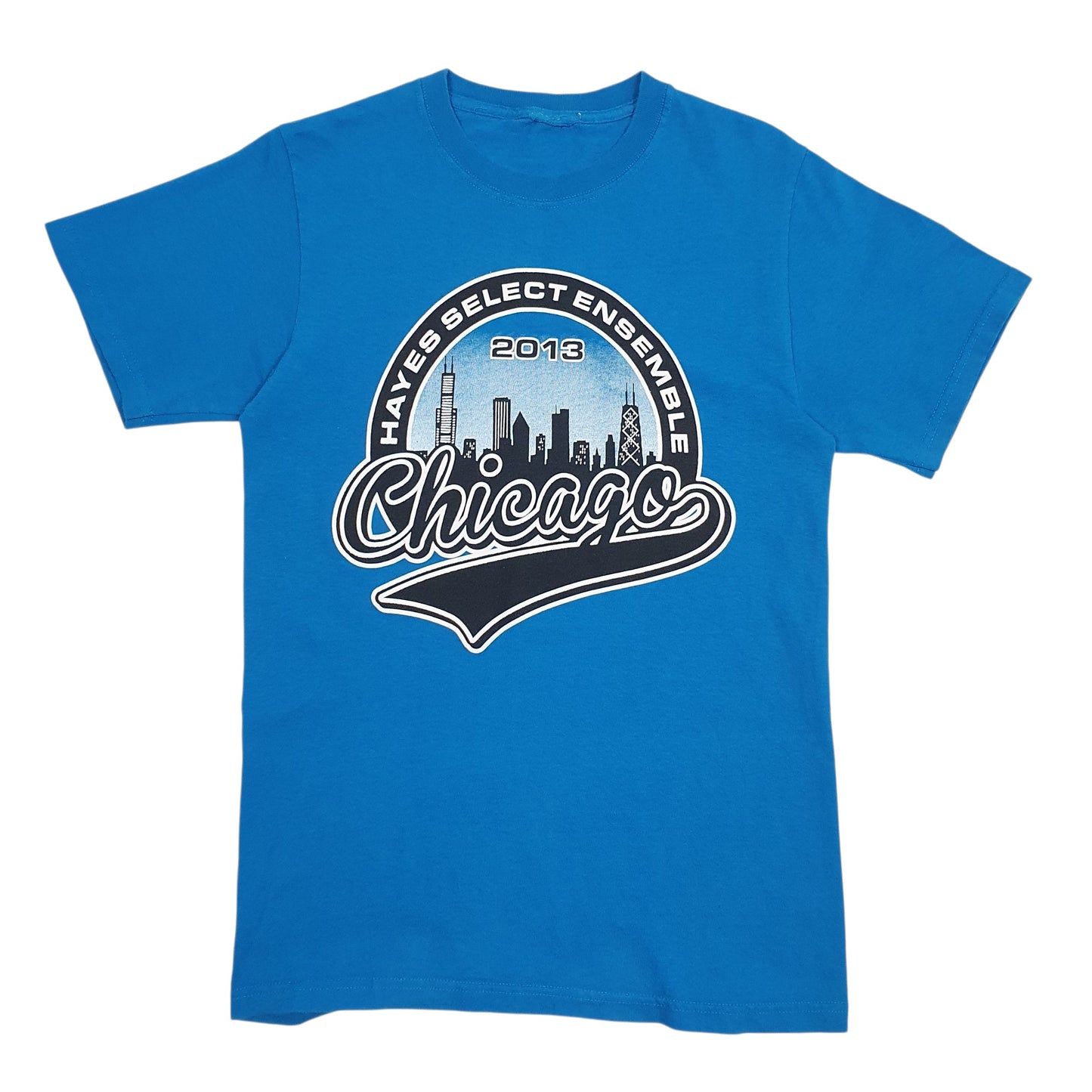 Mens Blue Unbranded  Short Sleeve T Shirt