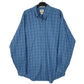 Mens Blue L.L.Bean  Long Sleeve Shirt