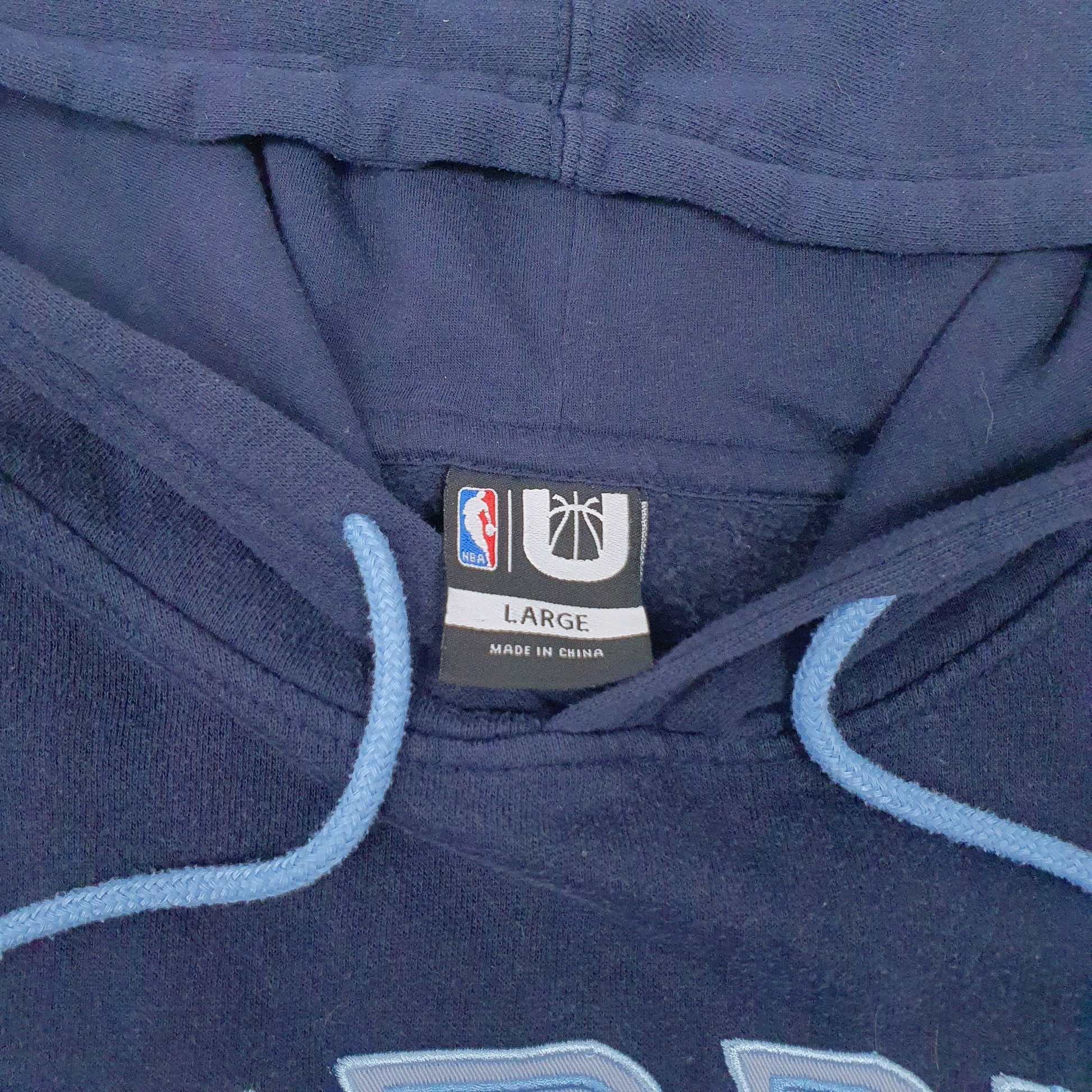 Mens Navy NBA Memphis Basketball Hoodie Jumper