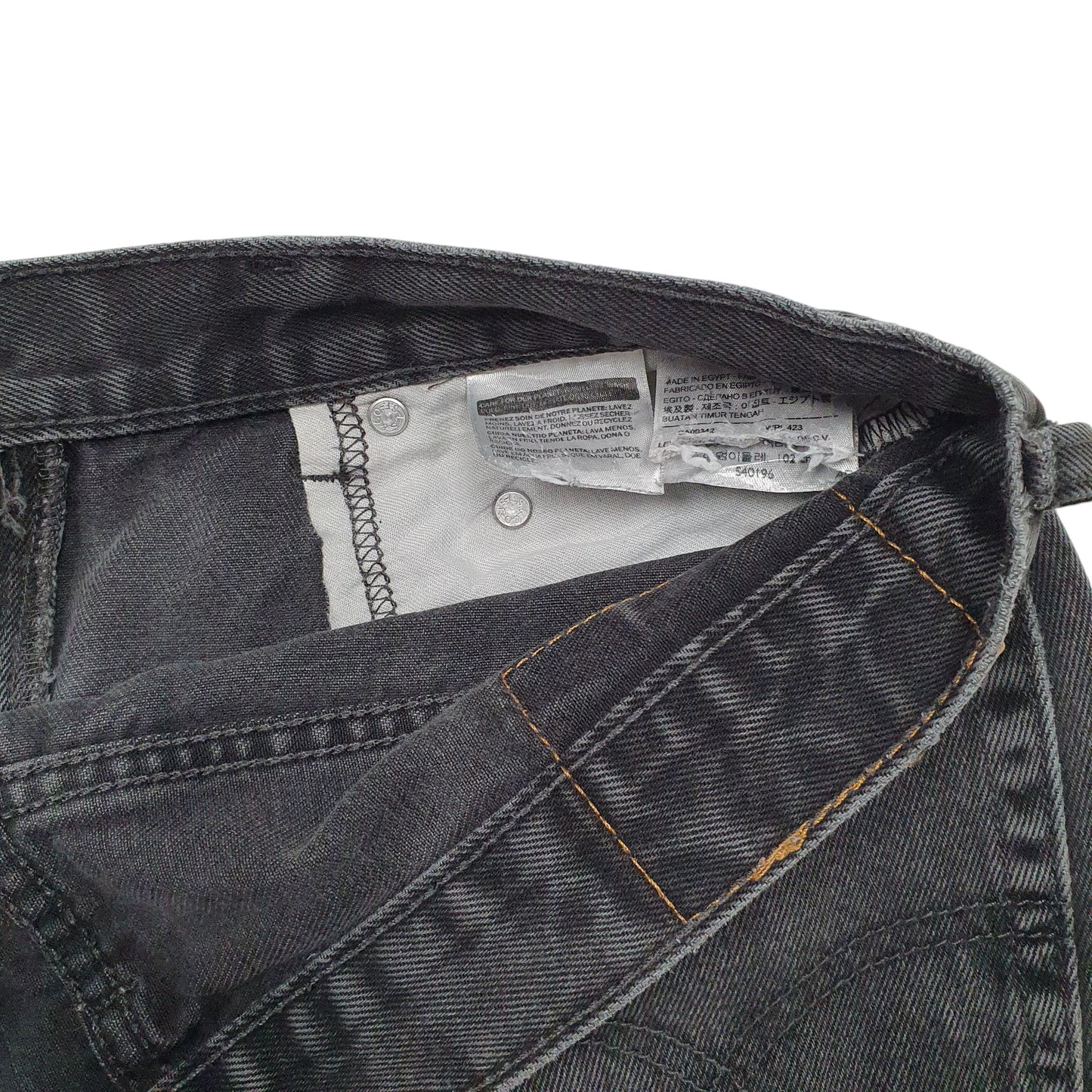 Womens Grey Levis Cut Offs  Shorts