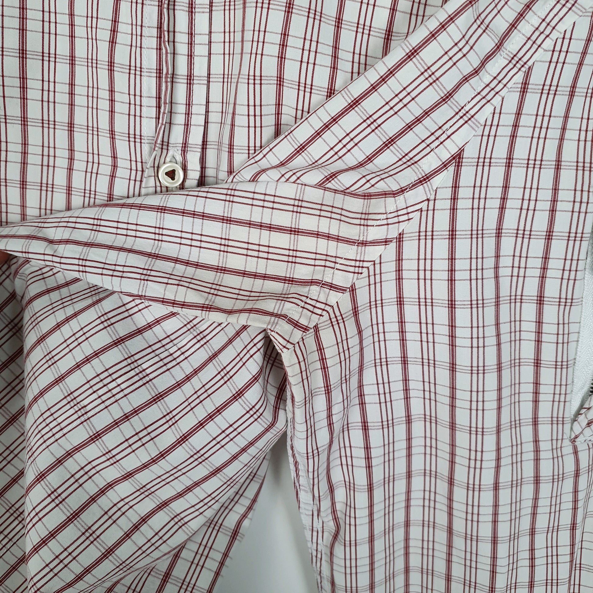 Mens Burgundy Diesel   Shirt