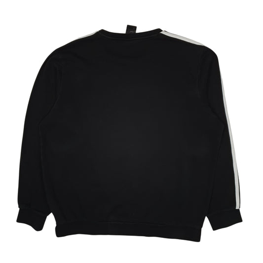 Mens Black Adidas  Crewneck Jumper