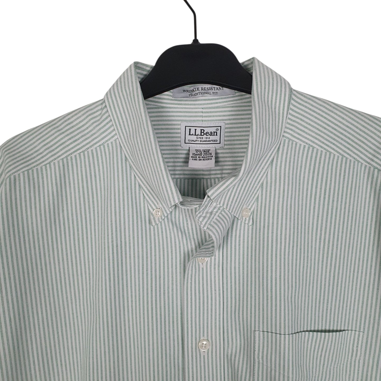 Mens Green L.L.Bean   Shirt