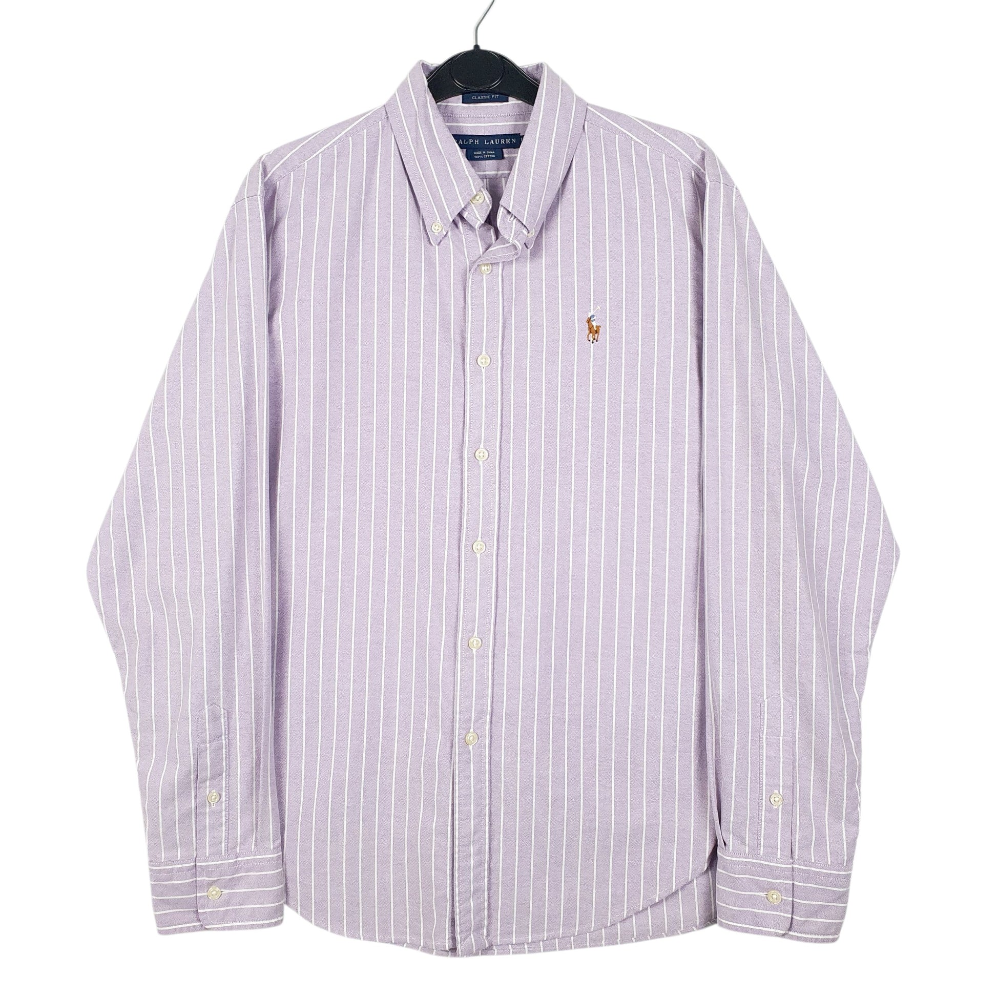 Womens Purple Ralph Lauren  Long Sleeve Shirt