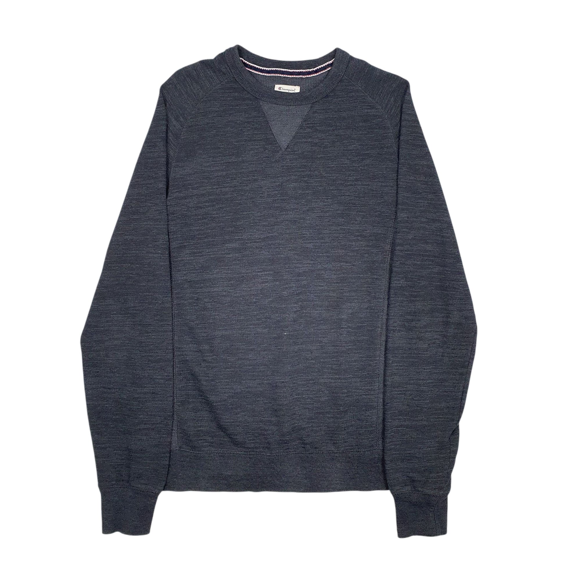 Mens Grey Champion  Crewneck Jumper