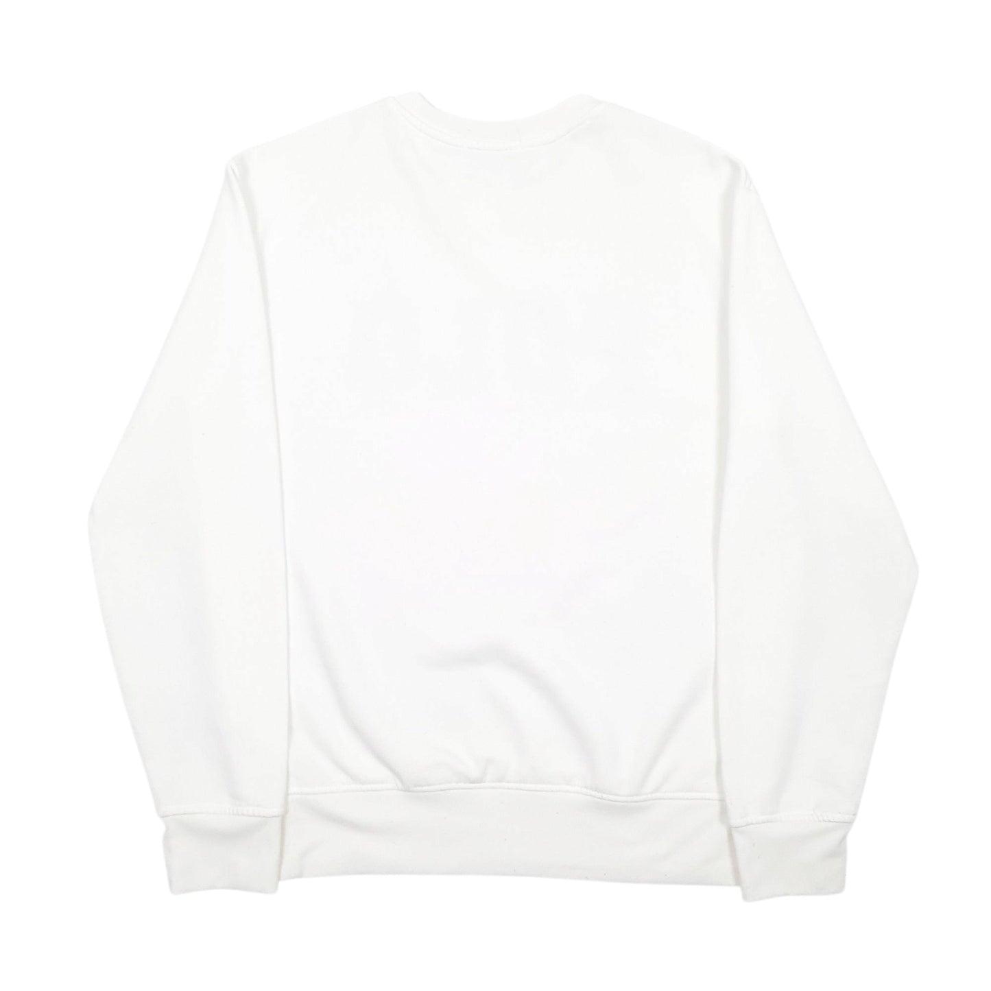 Mens White Polo Ralph Lauren Spellout Crewneck Jumper