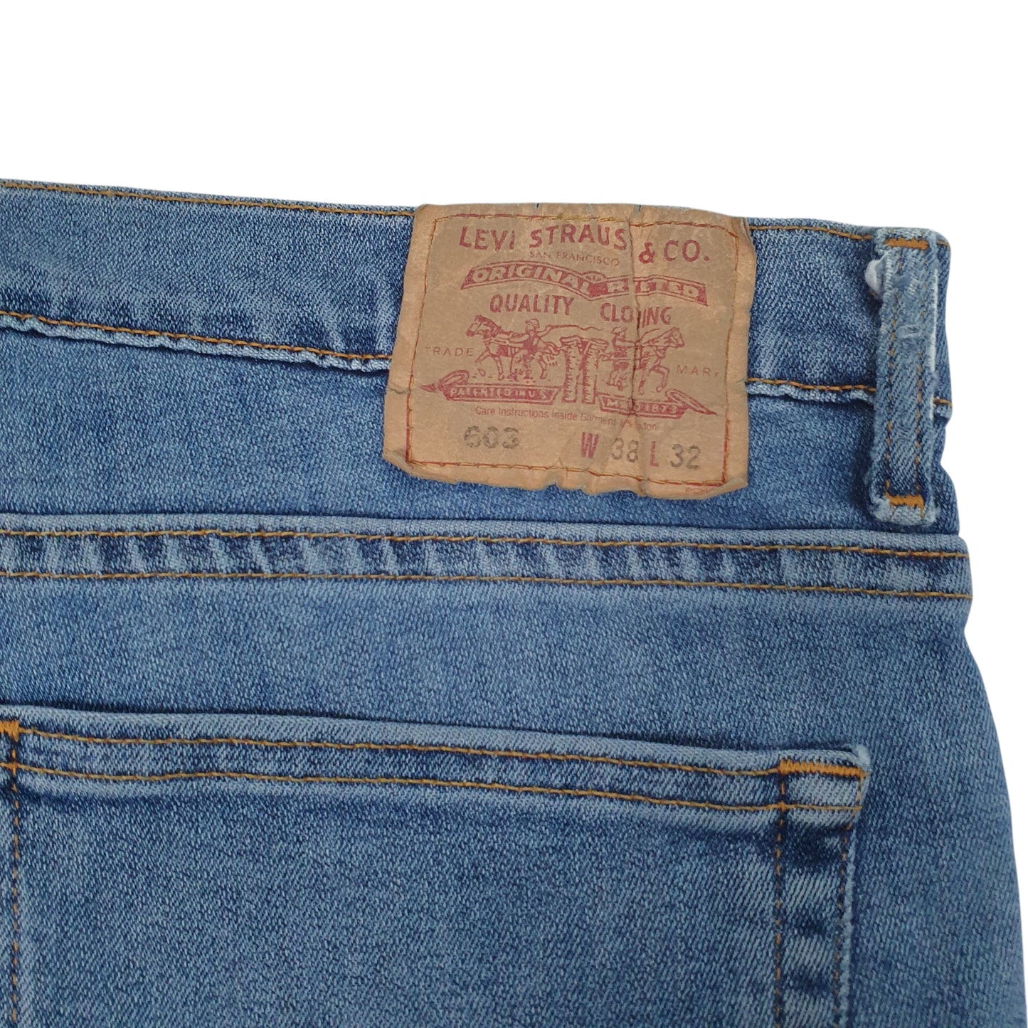 Mens Blue Levis   Jeans