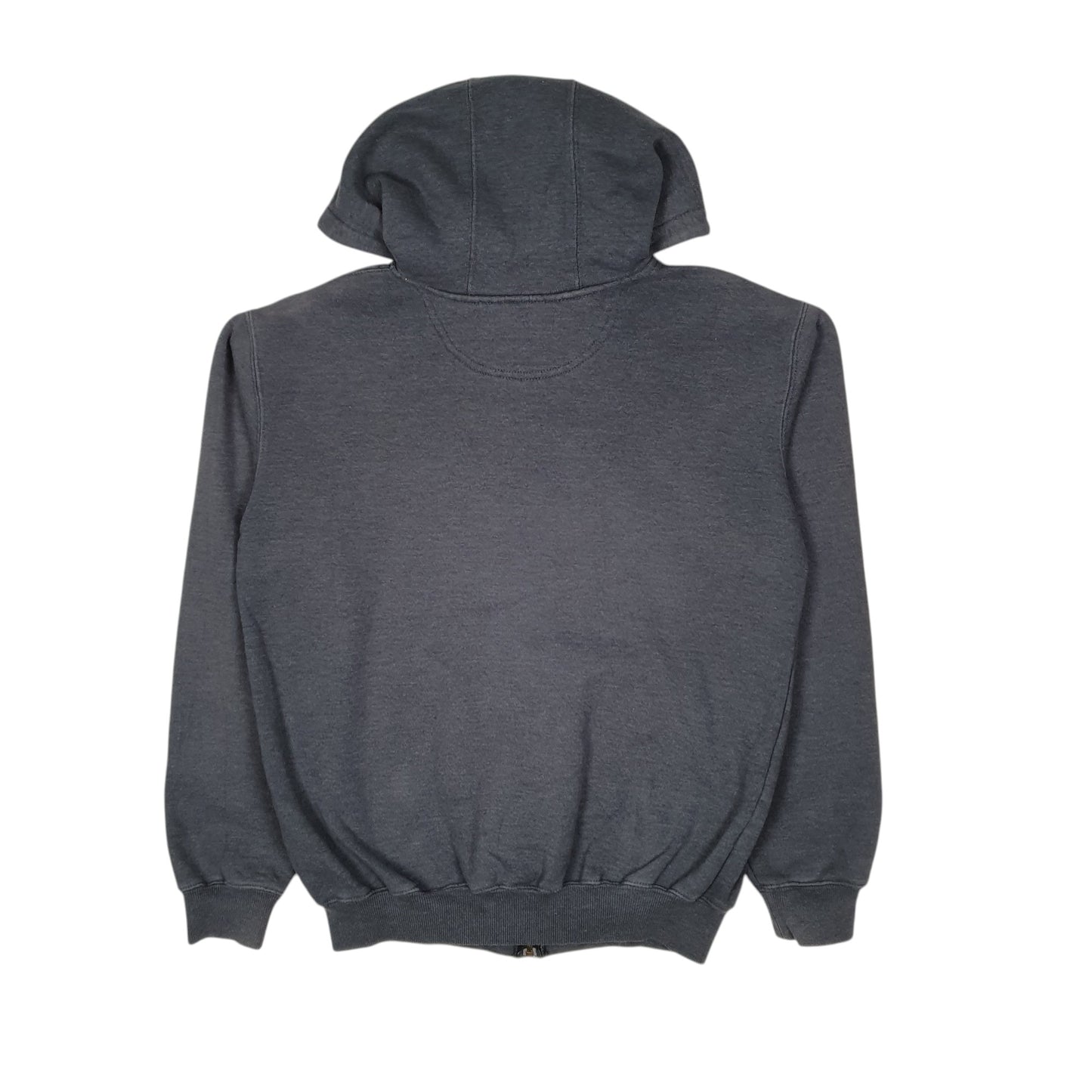 Mens Grey Carhartt Hoodie Full Zip Jumper