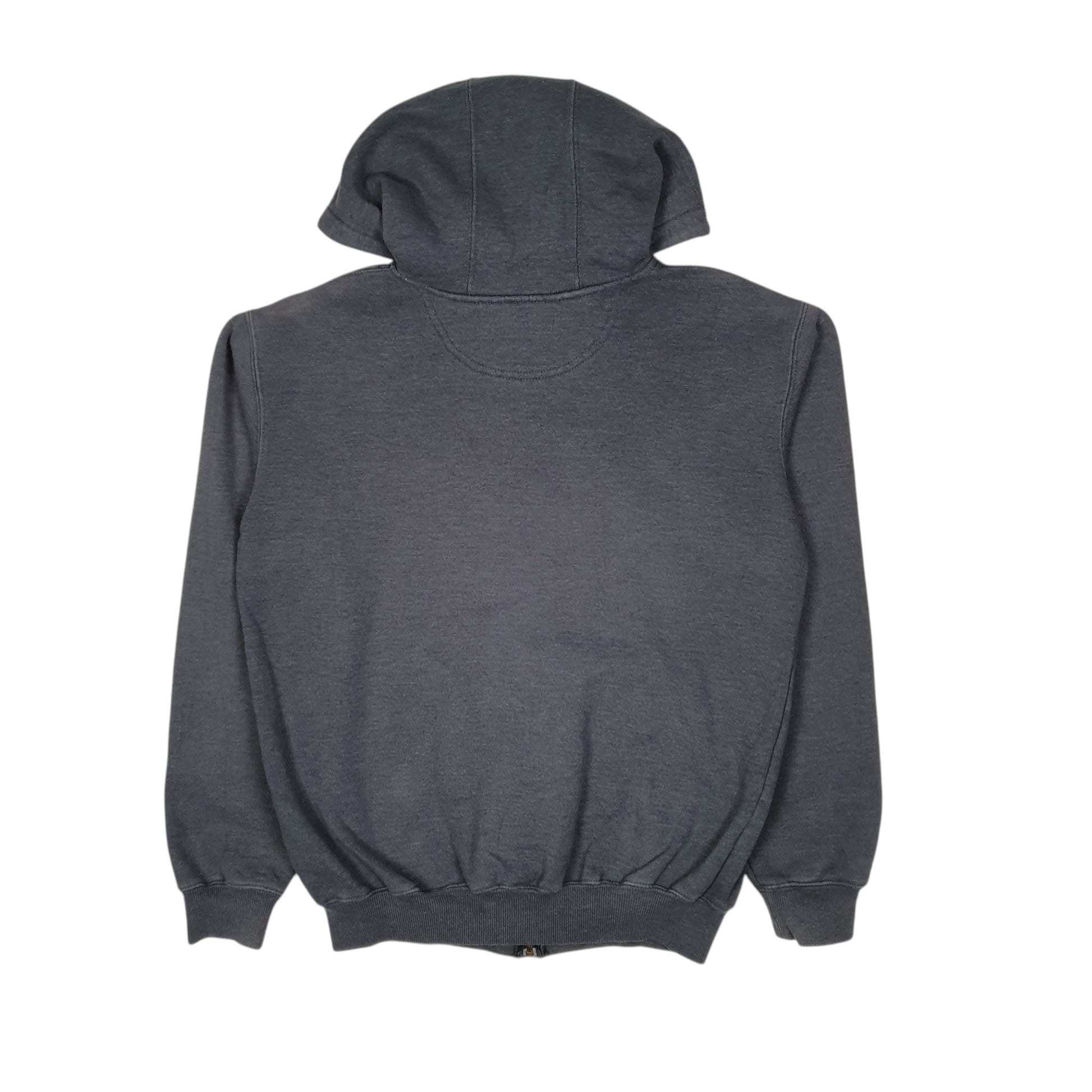Mens Grey Carhartt Hoodie Full Zip Jumper