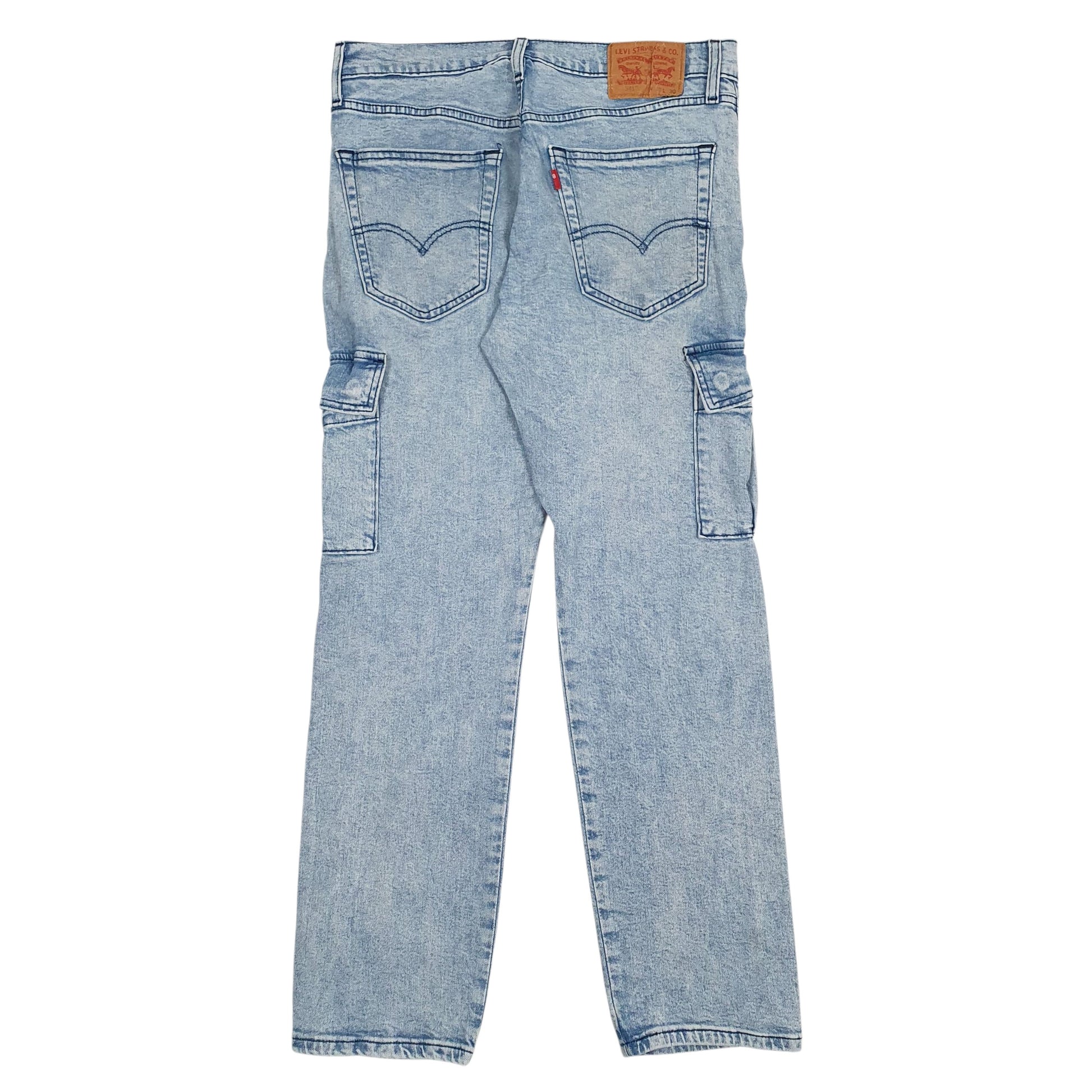 Mens Blue Levis Cargo  Jeans