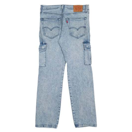 Mens Blue Levis Cargo  Jeans