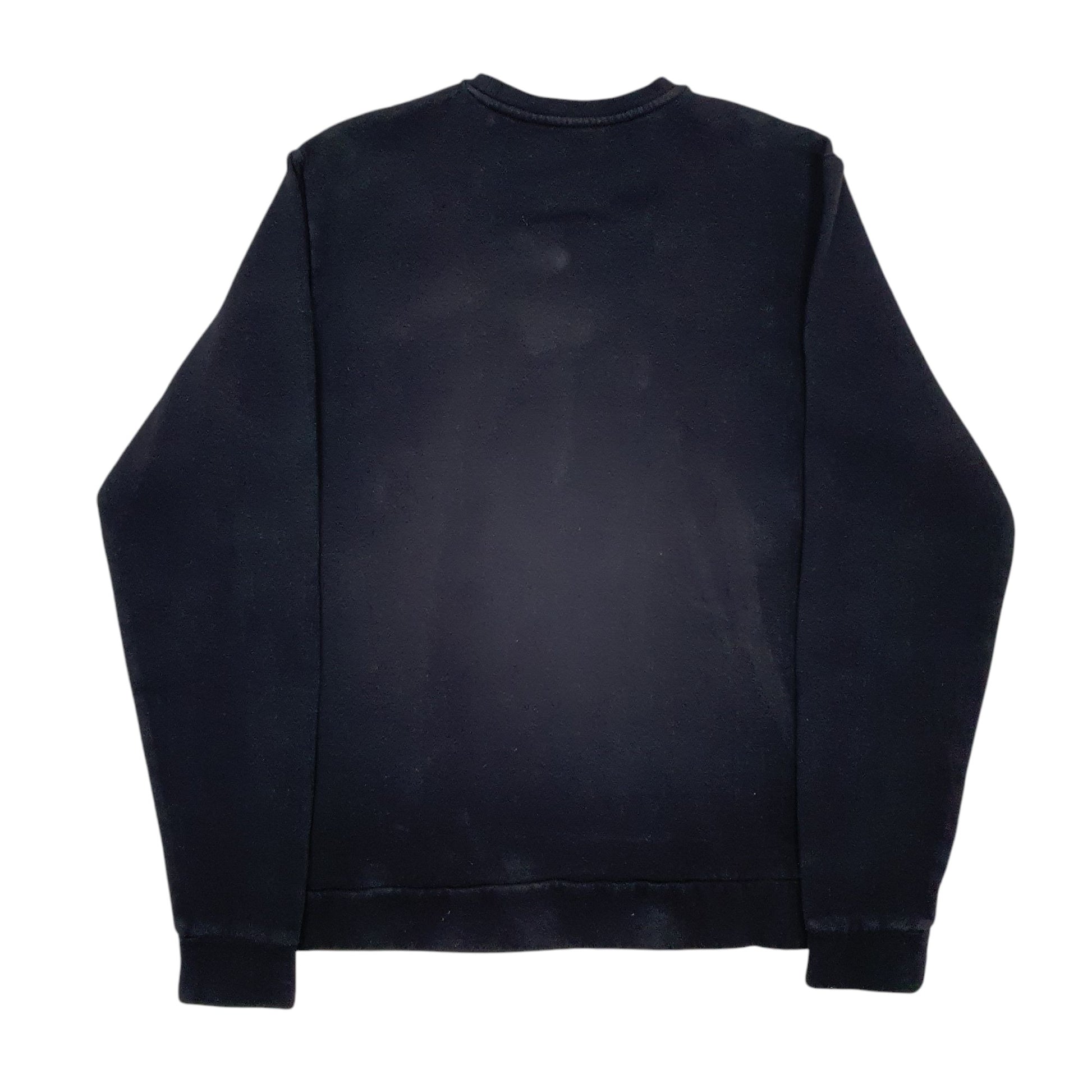 Mens Black Adidas Golf Spellout Crewneck Jumper