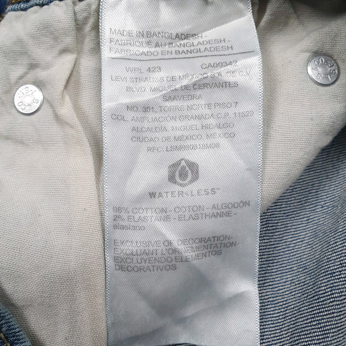 Mens Blue Levis   Jeans