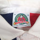 Mens White Barbarian USA  Polo Shirt