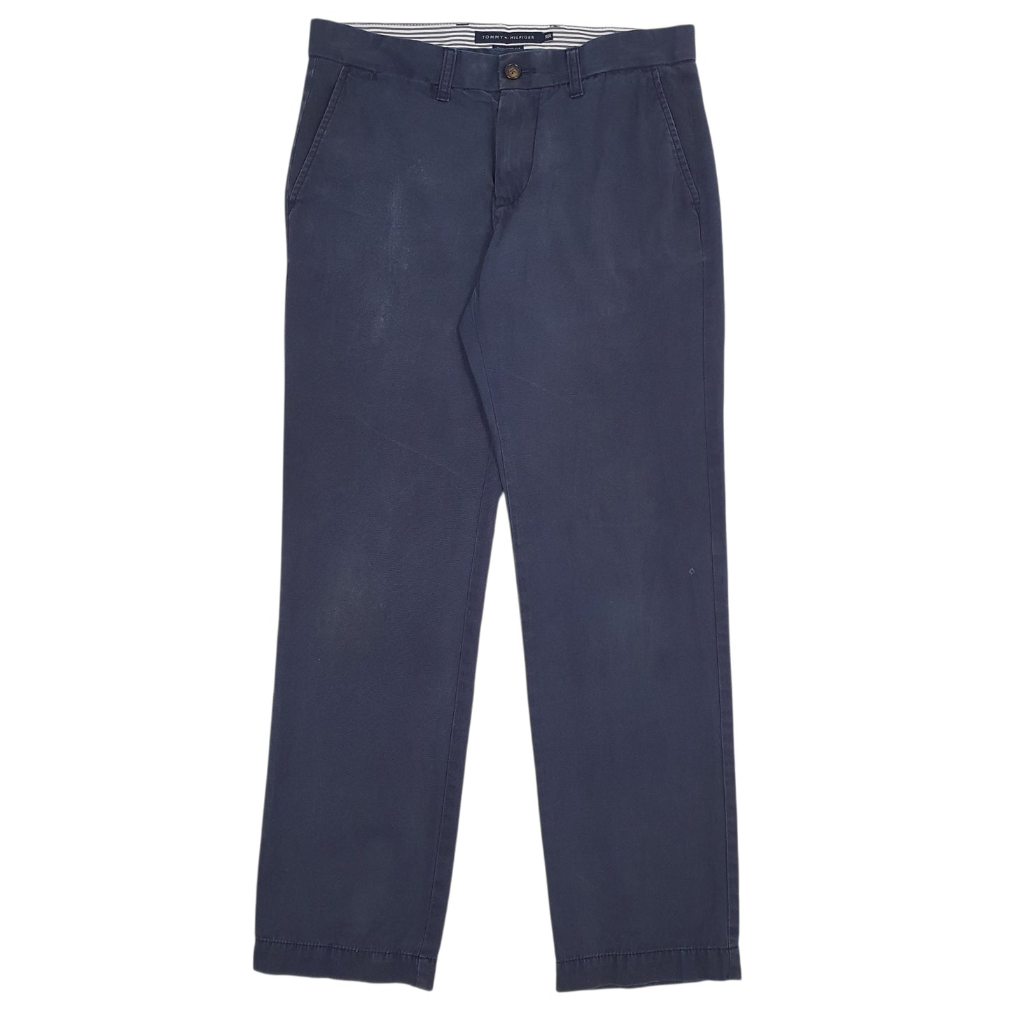 Mens Navy Tommy Hilfiger  Chino Trousers