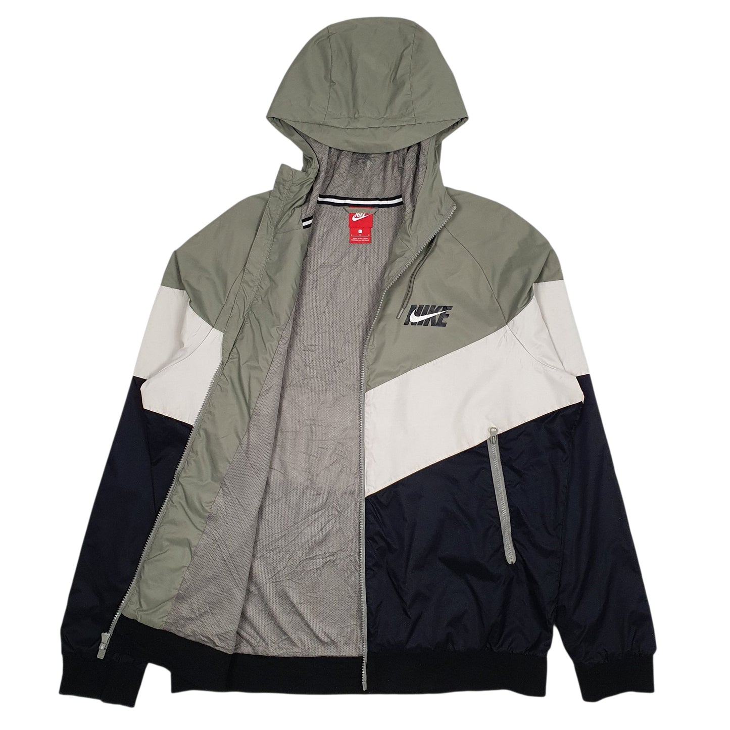 Mens Black Nike  Quarter Zip Coat