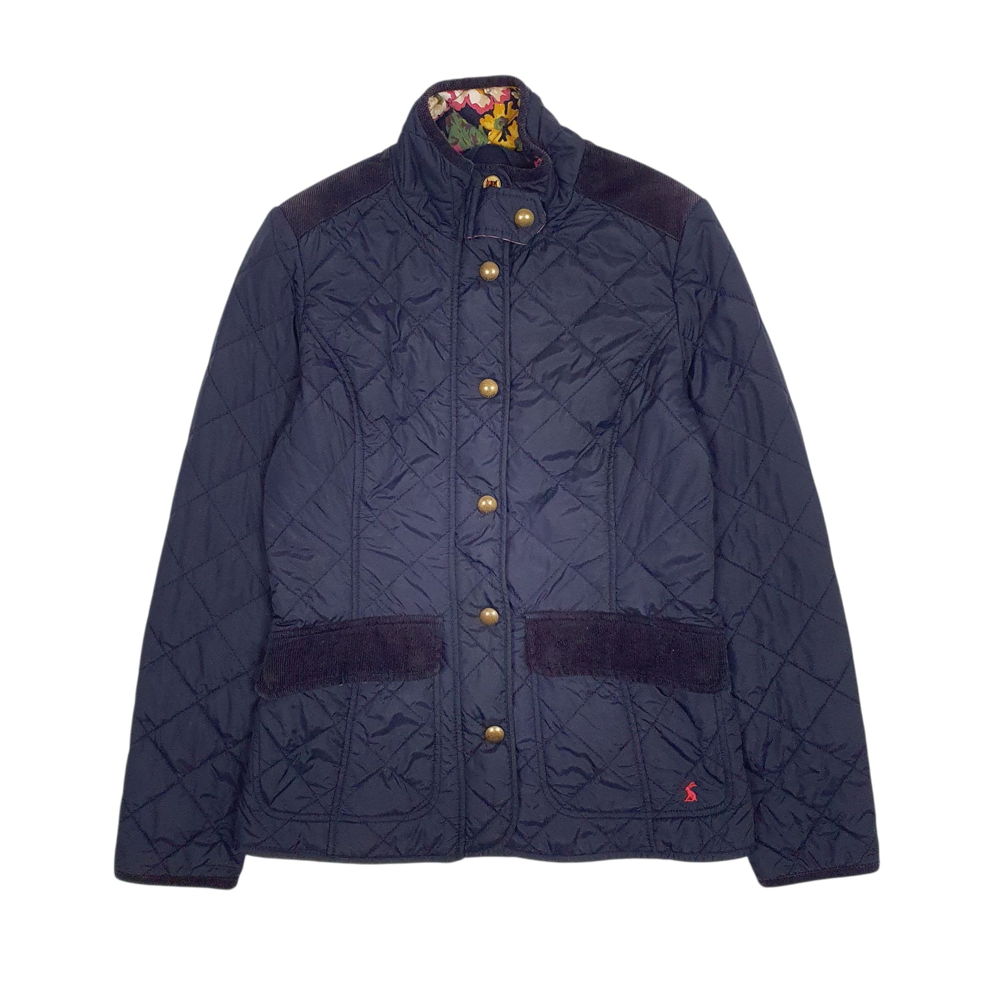 Womens Navy Joules   Coat