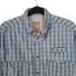 Mens Blue L.L.Bean Walking Hiking  Shirt