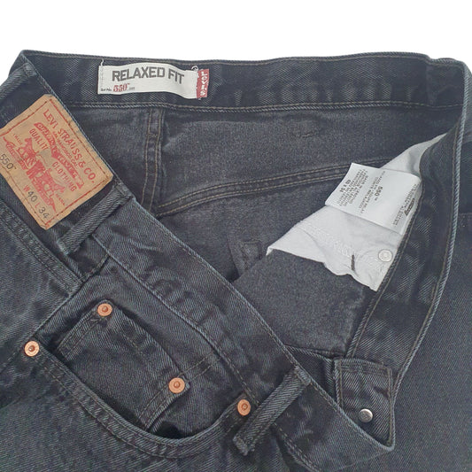 Mens Black Levis   Jeans